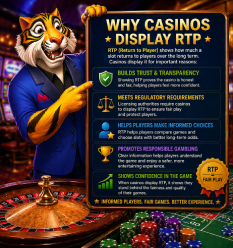 Why Casinos Display RTP for Their Slot Games